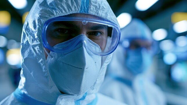 airport pandemic checkpoints, highly rigorous airport health screening amid worldwide virus alarm thermal scanners, medical personnel in protective gear, futuristic emergency ambiance, intense blue
