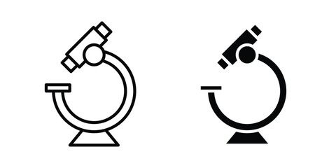 Fototapeta premium Microscope icon