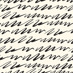 Fototapeta premium Hand Drawn Wavy Marks