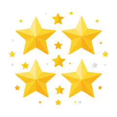 Fototapeta premium Gold starburst vector pattern