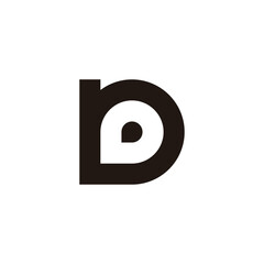 Letter b balloon geometric symbol simple logo vector © Amrah