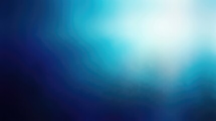 Obraz premium Vibrant blue gradient background with white light effect