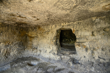 Uplistsikhe cave complex, ancient rock-hewn town and one of the oldest settlements near the town of Gori in eastern Georgia © Mirko