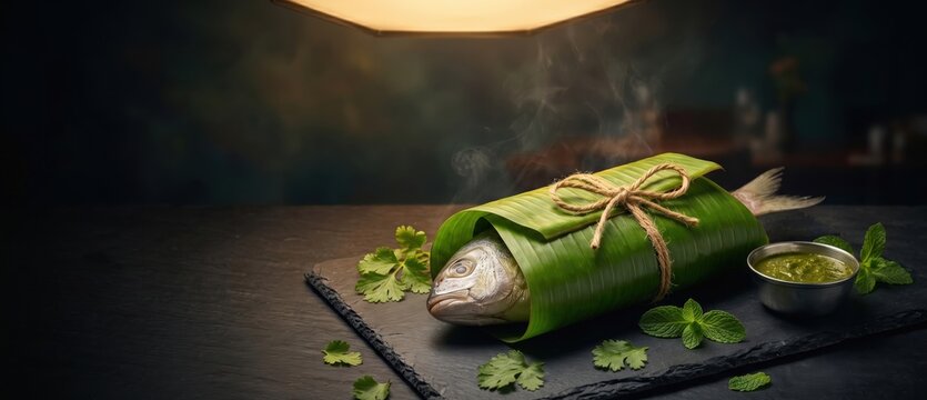 Traditional Parsi Fish Dish &ndash; Patra Ni Machhi Feast