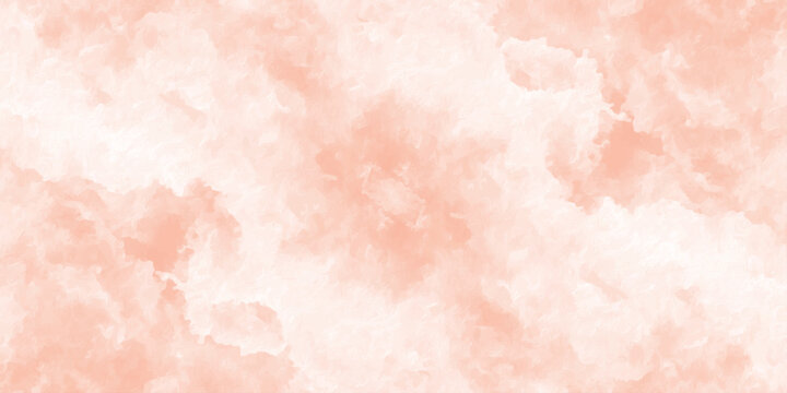 Peach toned watercolor cloud pattern with soft texture and blurred edges a delicate background watercolor texture watercolor painting