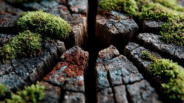 Closeup tree bark showing natural wood texture images