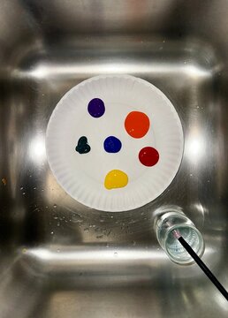 Paint in a Sink 