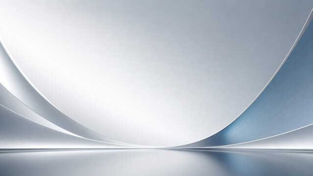 Abstract banking background with soft silver gradient and subtle depth