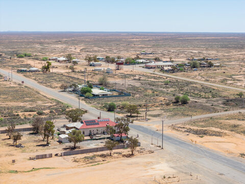 Cockburn. Barrier Highway. South Australia.