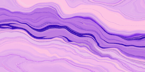 Fototapeta premium Abstract blue and purple seamless wave pattern ocean water texture vector wallpaper design with smooth flowing curves and artistic summer beach backdrop
