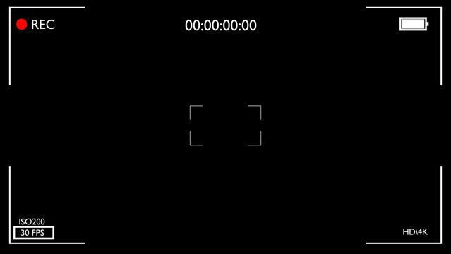 Camera Recording Interface Overlay