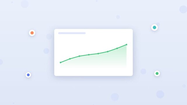Flat design machine learning classification sorting data into clusters