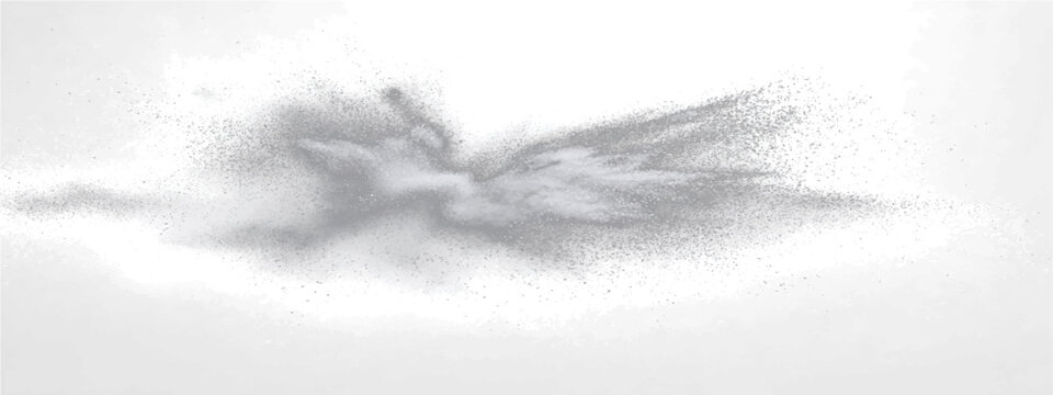 Dreamlike ethereal creature, possibly angel or phoenix, dissolves into wisps of smoke, evoking mystery and transcendence.