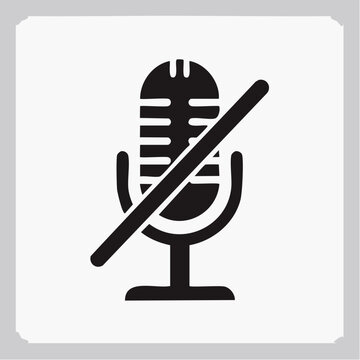 Muted Microphone Icon