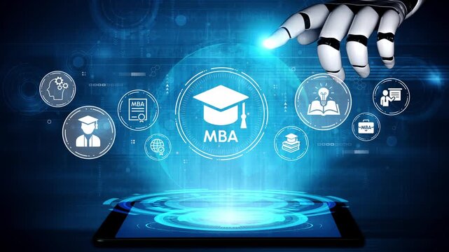 Advanced Technology in Education with Focus on MBA Program and Digital Learning Platforms in the Age of Artificial Intelligence. Entropy.