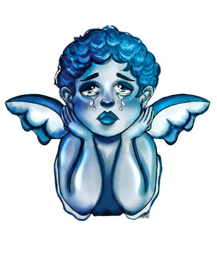 Anjo azul