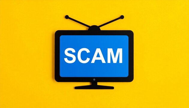 SCAM ALERT &ndash; Fraud & Deception Warning Symbol