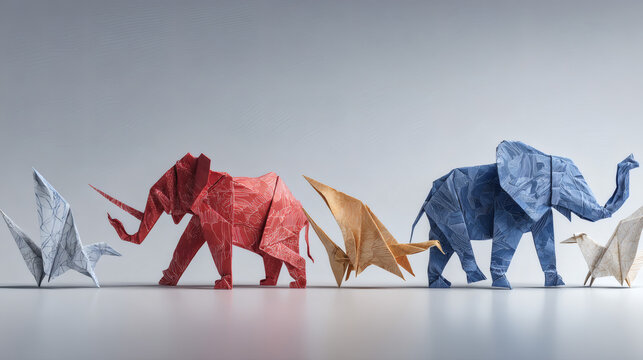 Origami animal collection