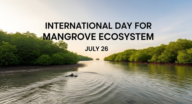International day for mangrove ecosystems july 26th awareness campaign