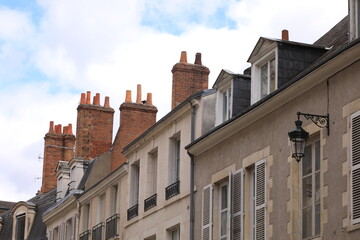 Obraz premium city of orleans, loire, france