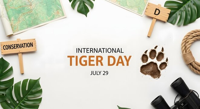 International tiger day conservation awareness