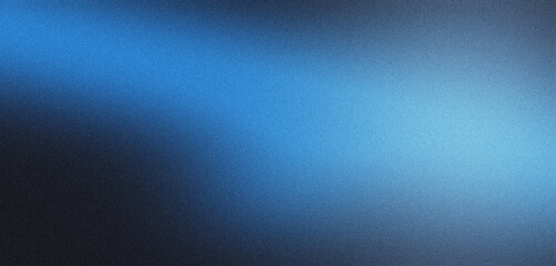 Fototapeta premium Blue Spotlight Gradient Background with Grainy Texture