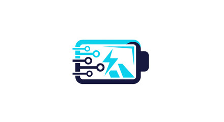 Fototapeta premium Innovative Digital Power Icon Depicting Modern Energy and Technology Solutions