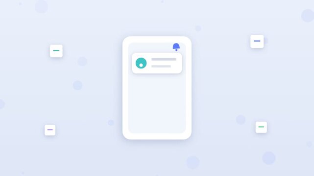Flat design hospital bed availability dashboard with updating icons