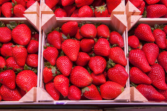 Huelva strawberries boxes