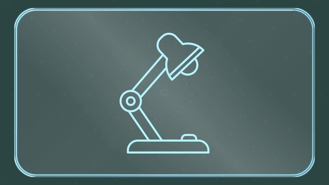 Handshake Icon Animation &ndash; Business Partnership Outline Motion Graphics Loop