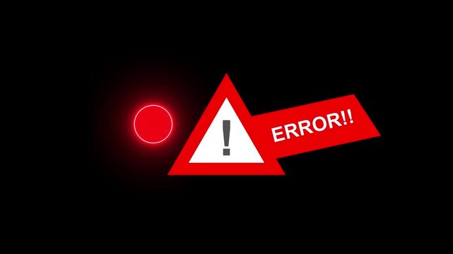 Emergency Lights Overlays Fire truck with flashing lights on Emergency ambulance responds to a call Red police flashing emergency siren light with rubber stump error text, danger sign animation.