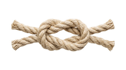 Fototapeta premium rope on a white background
