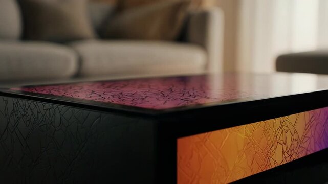 slow motion abstract fabric texture transition sequence