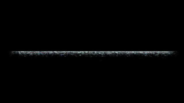 Dynamic particle line exploding in darkness highlighting motion and energy