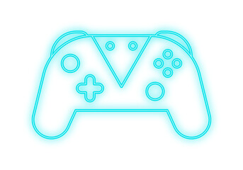 neon game controller © KEN111
