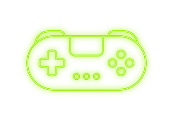 neon game controller © KEN111