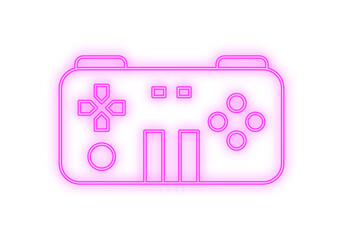 neon game controller © KEN111
