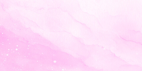 Fototapeta premium Soft pink watercolor background with white specks and subtle gradient effect for design and artistic projects
