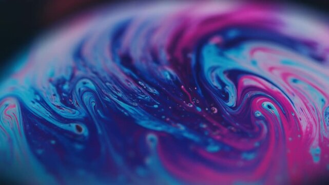 abstract fluid motion colorful psychedelic patterns