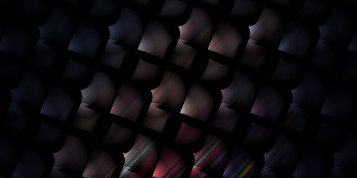 Abstract geometric pattern with dark gradient shapes