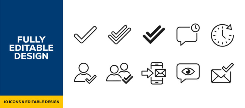 Retail Store Management and Inventory Control flat vector illustration icon bundle set high resolution