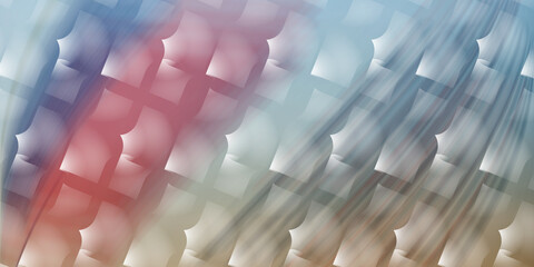 Abstract geometric pattern with soft gradient lighting and motion blur