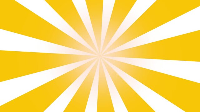 Abstract vintage sunlight of red and white background. Carnival circus tent top view style for circling animation. Motion graphics of offer background