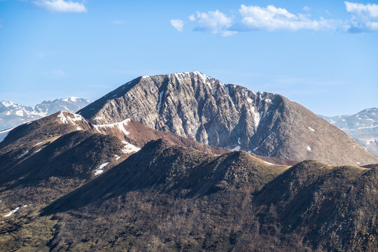 Boreas Pass Colorado Rockies - Snowy Peaks and Rugged Alpine Landscape