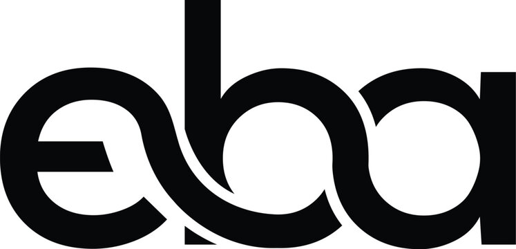 Eba minimalist logo design