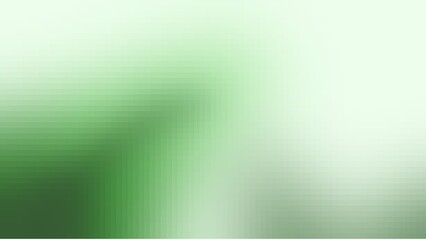 Minimalist pixelated deep green and ivory white gradient background, clean abstract moire texture for wellness brand identity, modern elegant grid backdrop © PeachyPixels