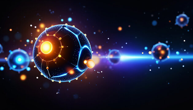 Radiant Quantum Core and Particle Network