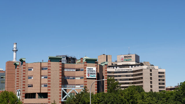 Providence, RI - June 8, 2026: Hasbro Children's Hospital is the pediatric division of Brown University Health's Rhode Island Hospital