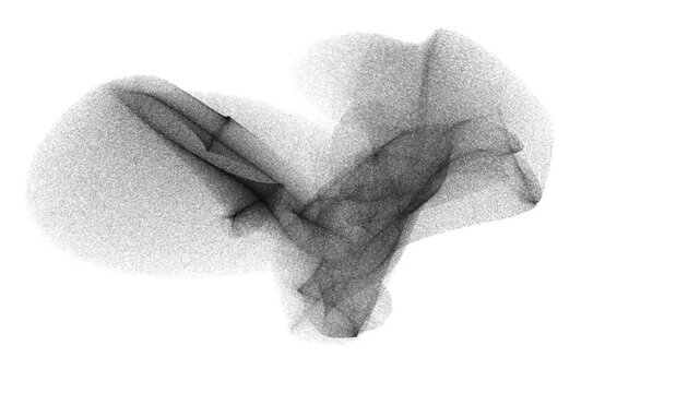 Abstract Organic Particle Murmuration - Seamless Loop.
A minimalist, seamless looping animation featuring a complex swarm of black particles moving in a fluid, murmuration-style flow.
