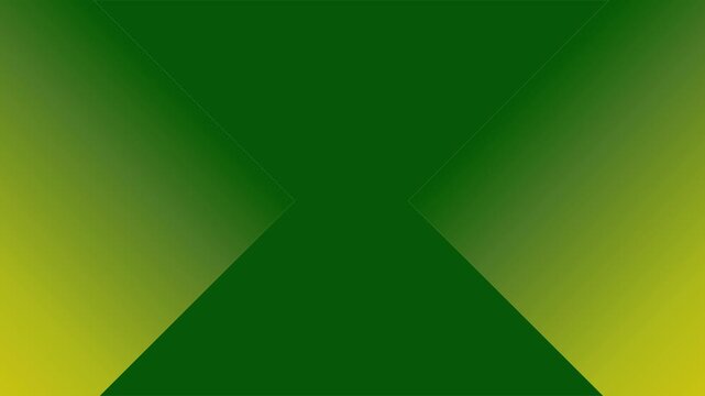 Dynamic motion background with vibrant green and yellow gradient creating a futuristic tunnel effect for modern presentations